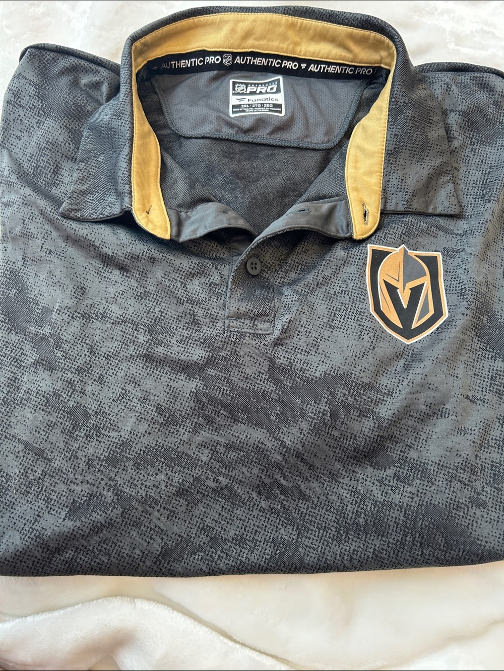 Fanatics Las Vegas Golden Knights Collared Men’s Top
